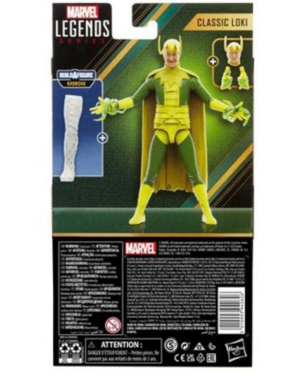 New!! Marvel Legends Series Build a Figure Classic Loki