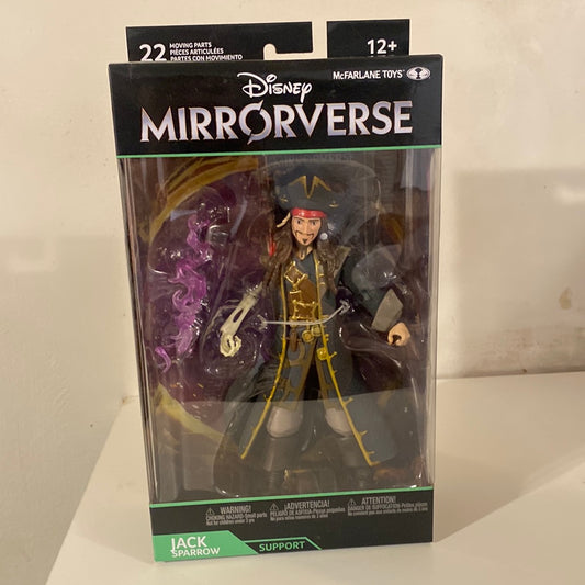 Disney Mirrorverse - Jack Sparrow Support  (7in Figure)  McFarlane Toys