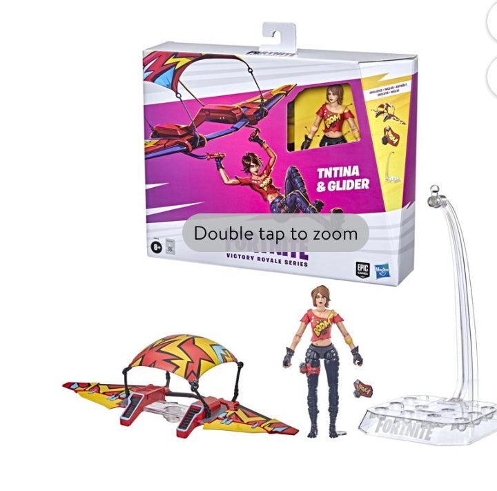 Fortnite Victory Royale Series TNTina with glider Collectible Action Figure