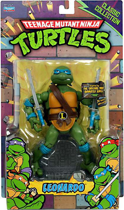 New!! Teenage Mutant Ninja Turtles Classics Series Leonardo Action Figure