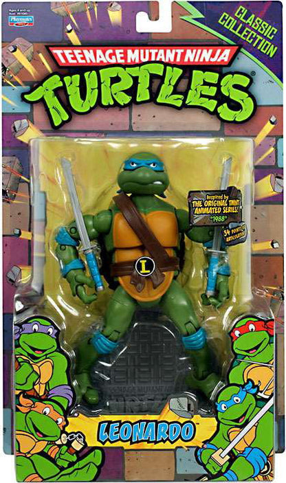 New!! Teenage Mutant Ninja Turtles Classics Series Leonardo Action Figure