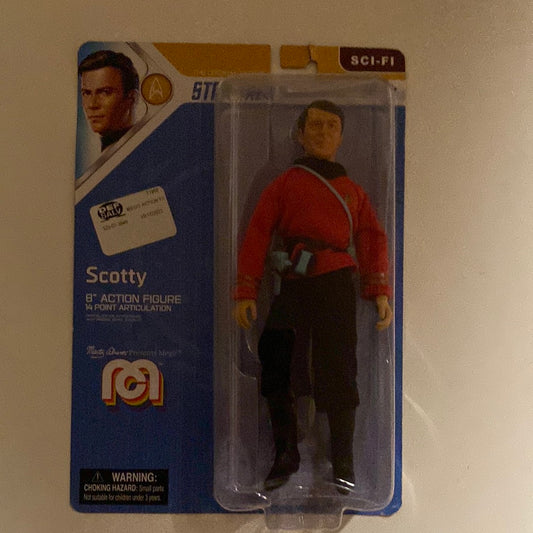 MEGO STAR TREK SCOTTY 8IN AF