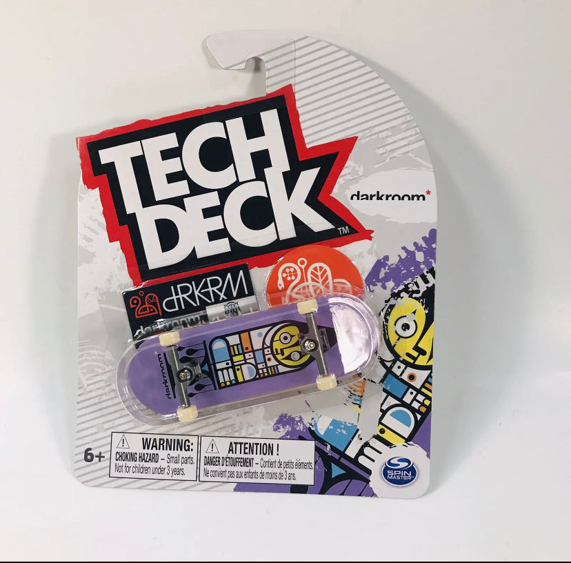 Tech Deck Ultra Rare Darkroom Fingerboard Skateboard Purple 2022