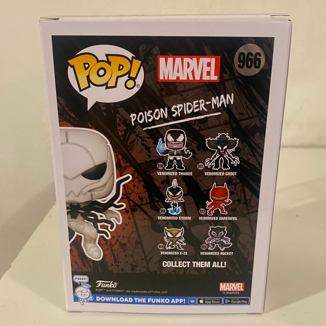 New!! Funko Pop! POISON SPIDER-MAN 966 Entertainment Earth Limited Edition