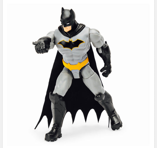 DC Comics #67800 REBIRTH BATMAN Action Figure Doll 12" Gray Suit Black Batman