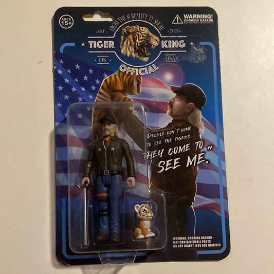 Tiger King Joe U.S.A. Exotic Action Figure With Cane NIB Bigshot