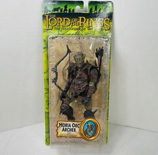 Lord of The Rings Fellowship of The Ring Moria Orc Archer in Goblin Armor ToyBiz