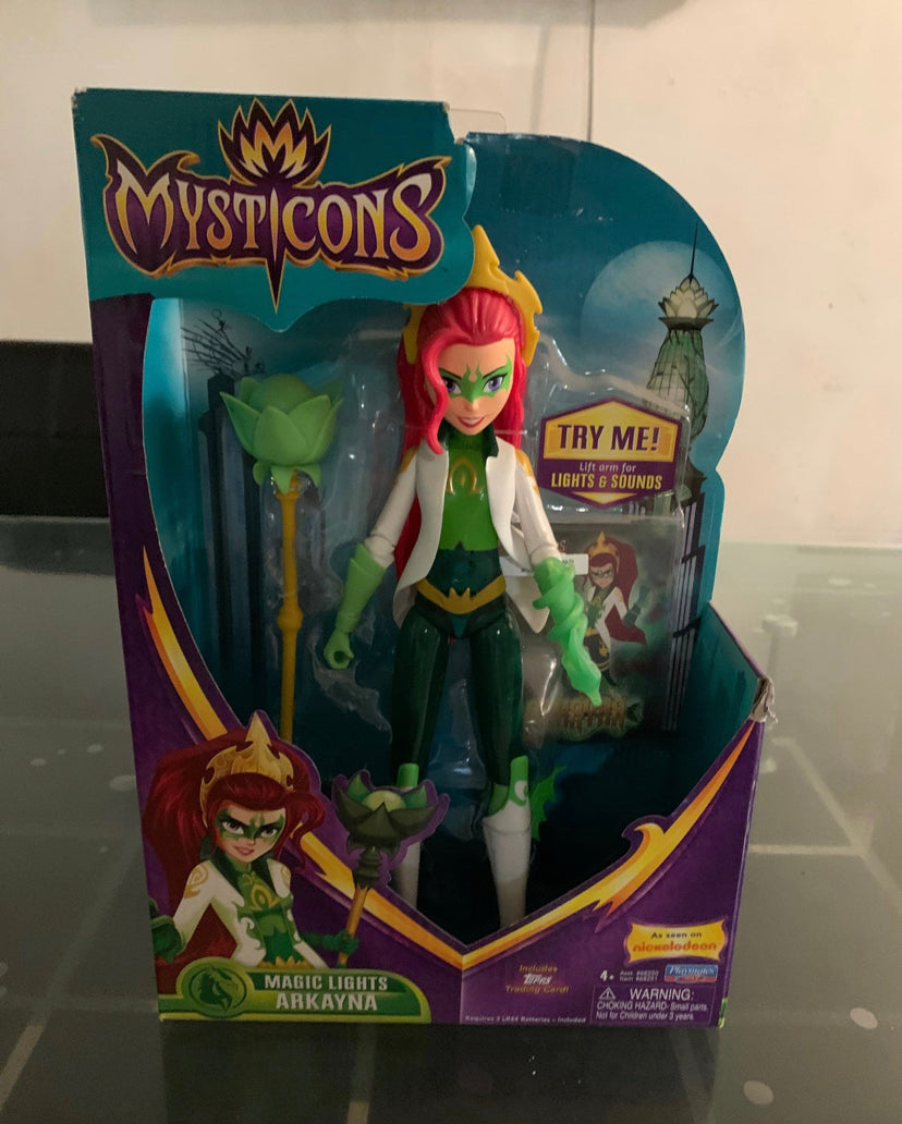 Mysticons Magic Lights Deluxe Action Figure, Arkayna