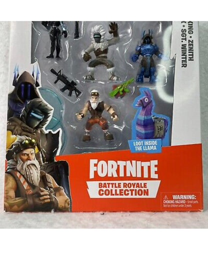 New!! Fortnite Battle Royale Collection Ice King Zenith Lynx Sgt Winter New Sealed