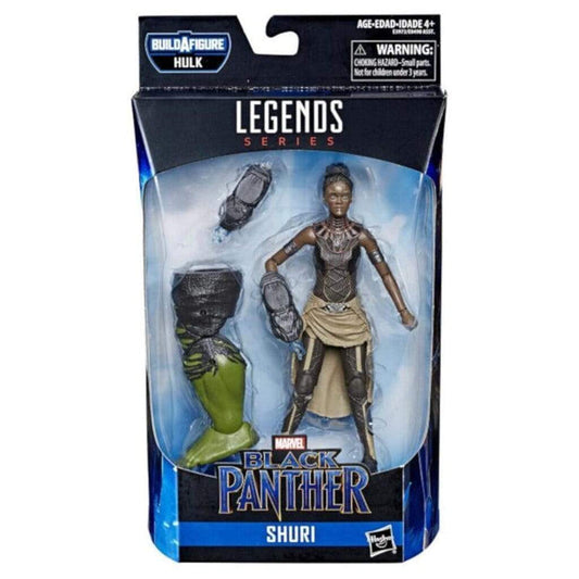 New! Black Panther Marvel Legends Shuri (BAF Hulk)