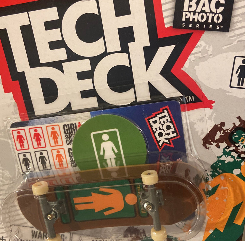 Tech Deck  BLA BAC Photo Series Ultra Rare Chase Free Sticker,