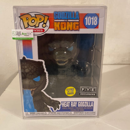 Pop! Movies: Godzilla vs. Kong - Heat Ray Godzilla (Glow-in-the-Dark) 1018 FYE Exclusive