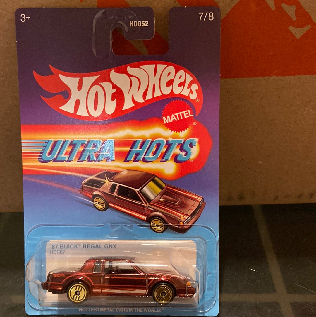 2022 HOT WHEELS HERITAGE ULTRA HOTS ‘87 BUICK REGAL GNX Candy Apple