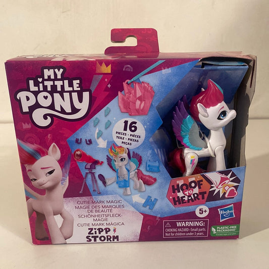 My Little Pony: Make Your Mark Toy Cutie Mark Magic Zipp Storm - 3-Inch Hoof to Heart Pony