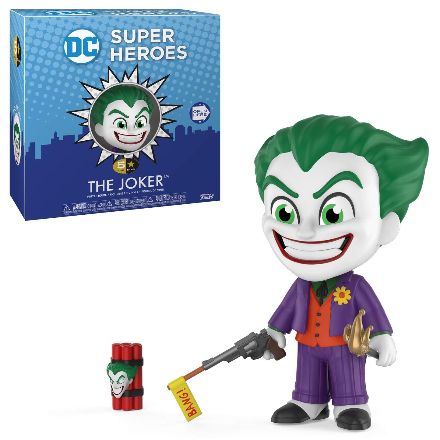 New! Funko 5 Star: Dc Comics - The Joker Collectible Figure, Multicolor