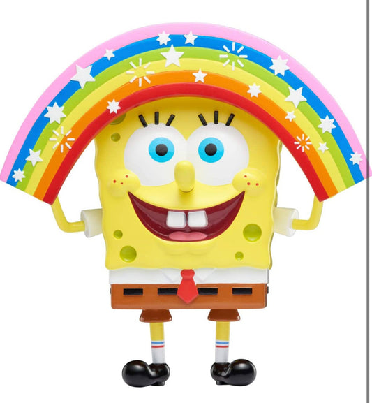 New!! Alpha Group Spongebob Squarepants, Masterpiece Memes, 8” Collectible Vinyl Figure, Imaginaaation Spongebob