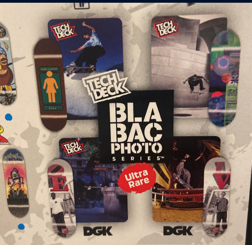 Tech Deck DGK Bla Bac Photo Series Ultra Rare Chase