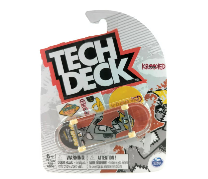 Tech Deck Krooked Skateboards Ray Barbee Redux Ragdoll 2022 Complete 96mm Fingerboard