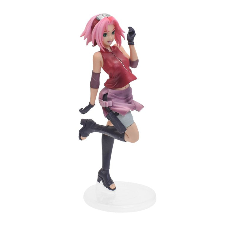 Naruto Action Figures Haruno Sakura with Pink Hair PVC Figure 8.7 Inch