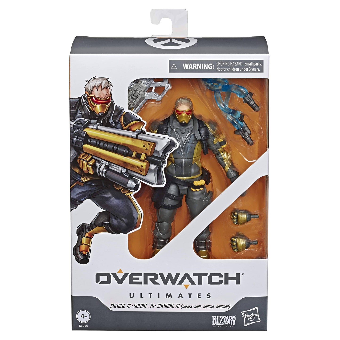 New!! Overwatch ultimates Soldier 76 (golden)