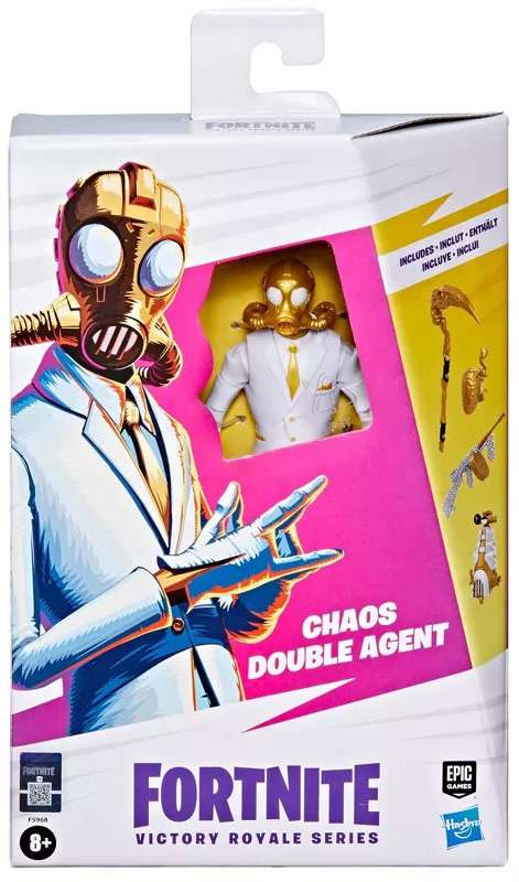 Fortnite Victory Royale Series Chaos Double Agent Exclusive Action Figure