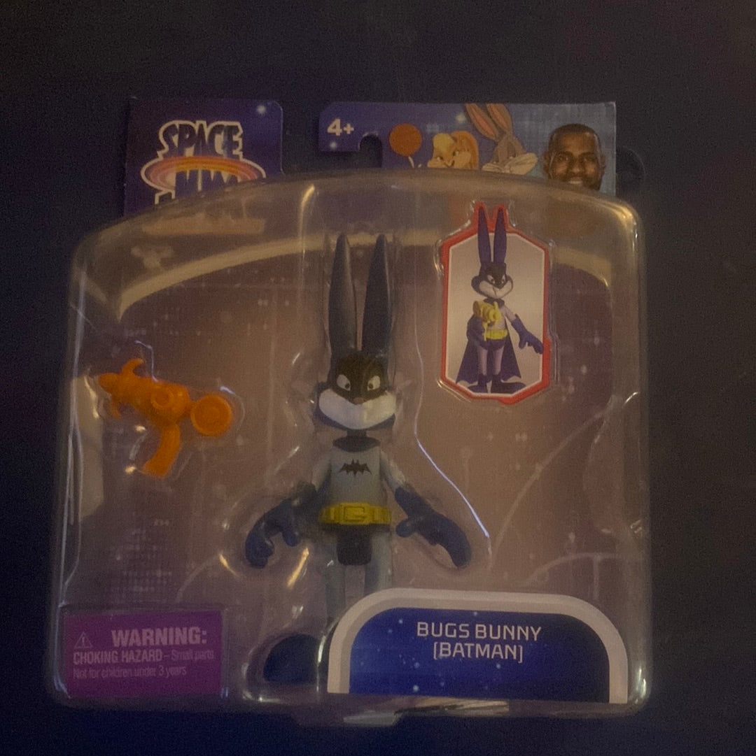 Space Jam 2 A New Legacy 5” Bugs Bunny As Batman Moose Toy