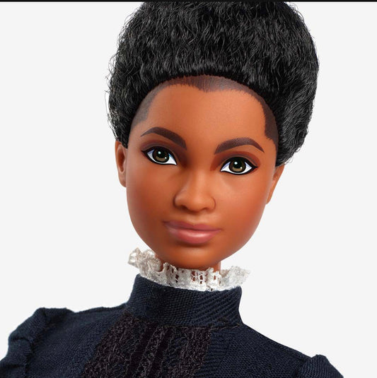 New!!  Ida B. Wells Barbie Inspiring Women Doll  -some Damage-