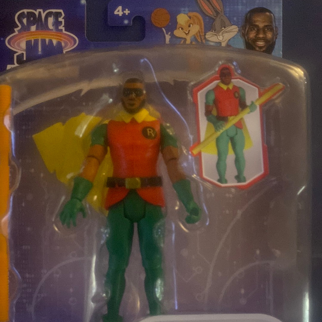 Moose Toys Space Jam: A New Legacy - Baller Action Figure - 5" Lebron James (Robin),