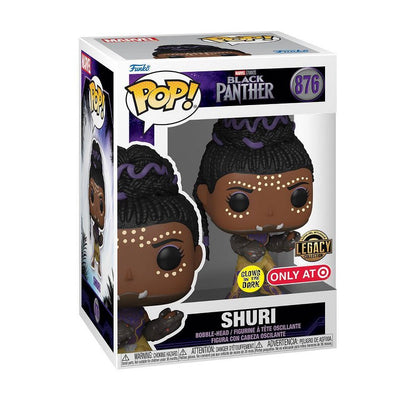 Funko POP! Marvel Collector's Box: Black Panther - Shuri Glows in the dark (Target Exclusive) Legacy  shirt M