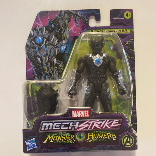 Marvel Avengers Mech Strike Monster Hunters Black Panther 6-Inch Action Figure