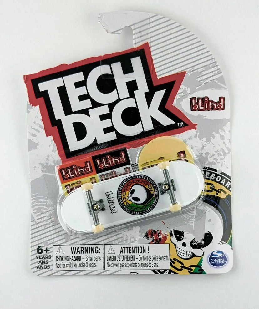 Tech Deck Blind Ultra Rare Finger Skateboard Toy Rasta Reaper Skull