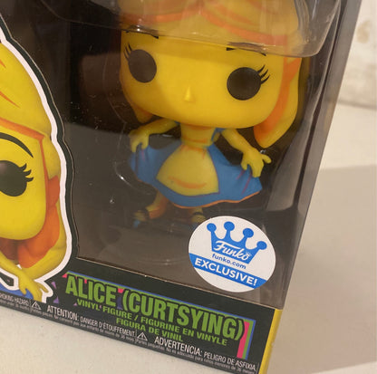 Funko Alice (Black Light) - Alice in Wonderland 1058 Funko Exclusive