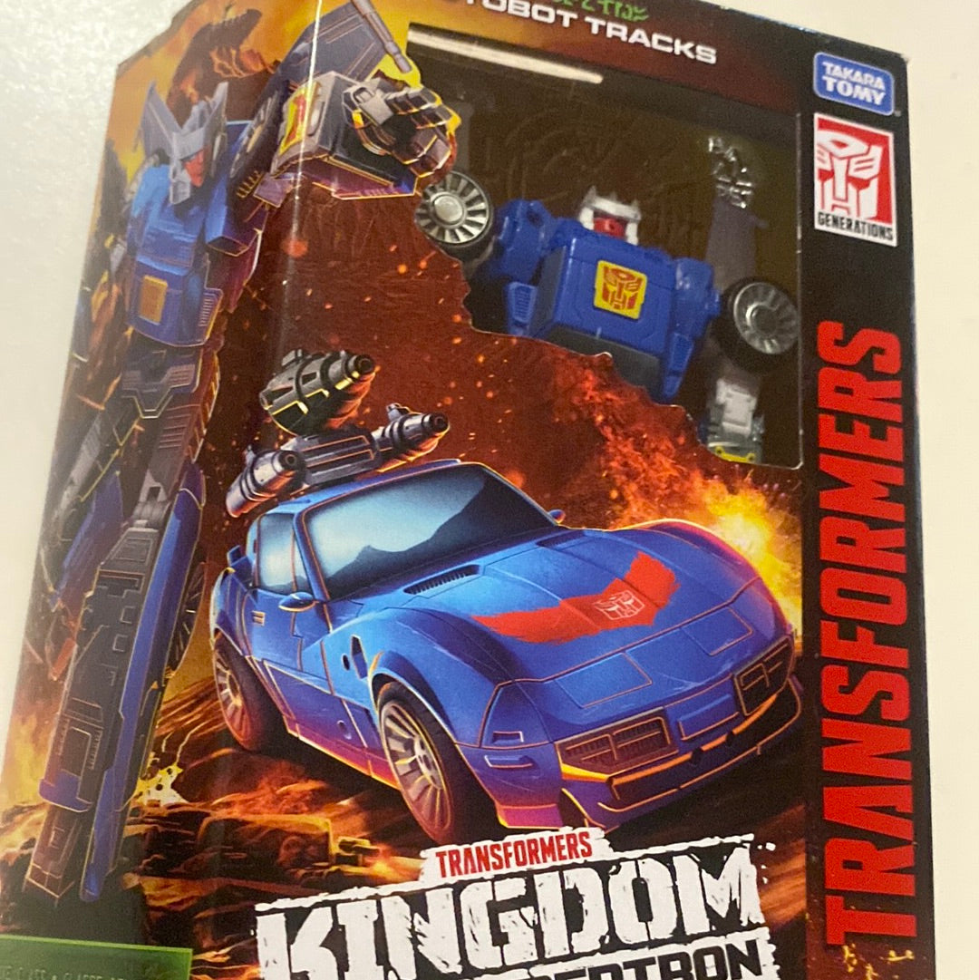 Transformers Generations War for Cybertron: Kingdom Deluxe WFC-K26 Autobot Tracks