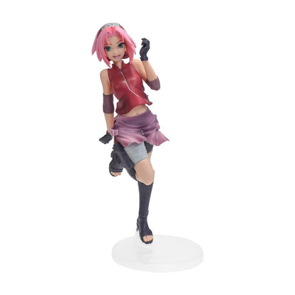 Naruto Action Figures Haruno Sakura with Pink Hair PVC Figure 8.7 Inch