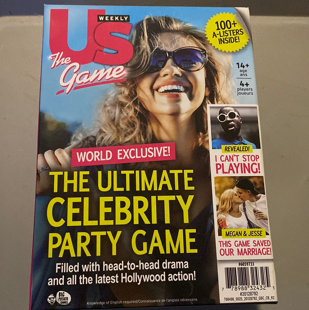 US WEEKLY CELEBRITY PARTY GAME The ultimate A-lister party game