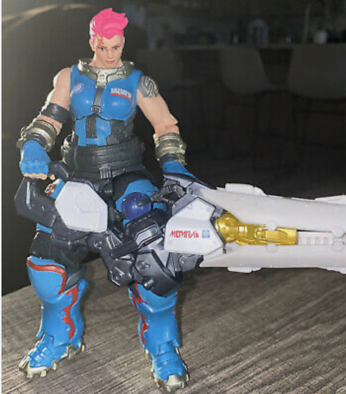 New!! Overwatch Ultimates Series ZARYA 6" Collectible Action Figure - Hasbro