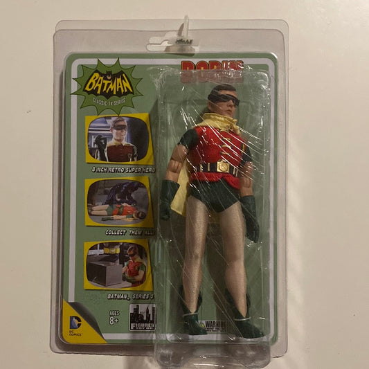 Batman Classic TV Series 8 Inch Action Figures Series 3: Robin With Removable Mask