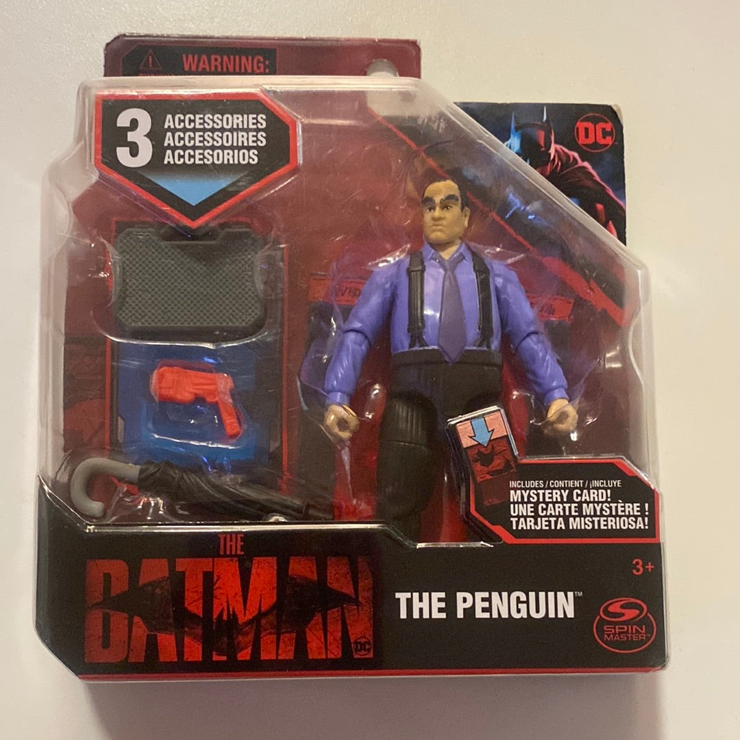 2022 Spinmaster THE BATMAN MOVIE DC COMICS THE PENGUIN 4" FIGURE