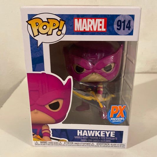 Funko Marvel Funko POP Vinyl Figure | Classic Hawkeye 914 PX Previews Exclusive