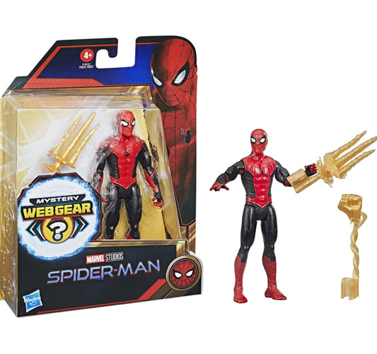 Marvel Spider-Man Mystery Web Gear Upgraded Black & Red Suit Spider-Man