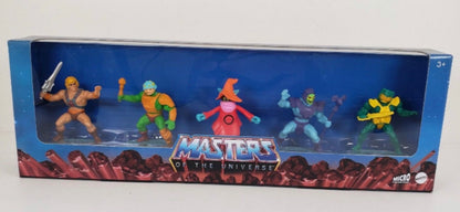 Masters of the Universe Mattel Micro Collection 5 Figure Set Brand New Sealed