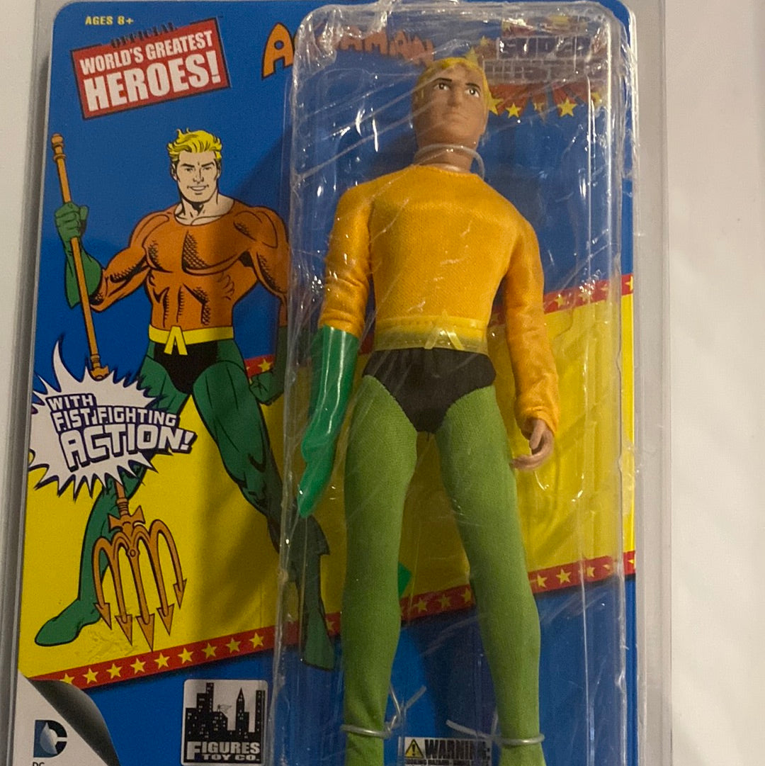 Super Powers 8 Inch Action Figures With Fist Fighting Action Series 1: Aquaman