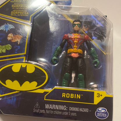 Batman DC Comics Caped Crusader Mystery 4" Action Figure - Robin with Green Mask