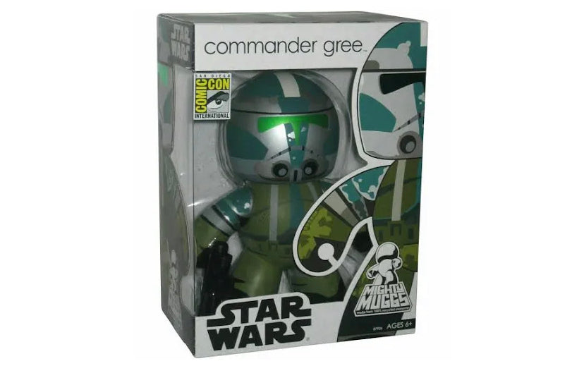 SDCC 2008 Star Wars Mighty Muggs Commander Gree Vinyl Figure