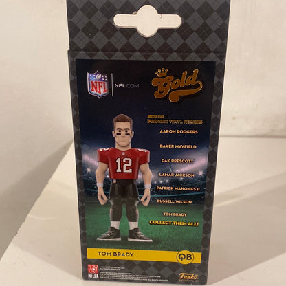 TOM BRADY Funko 5" Vinyl Funko Gold Figure TAMPA BAY BUCCANEERS