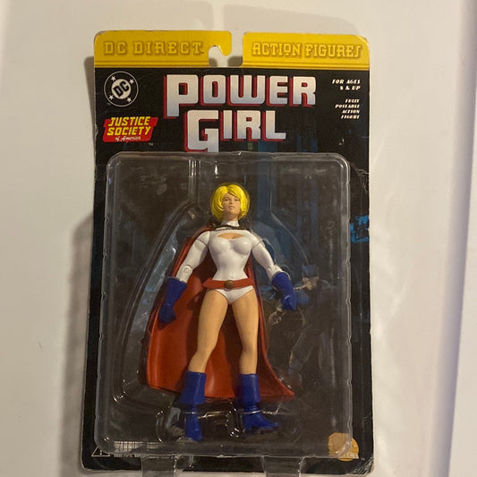 Power Girl Action Figure Justice Society JSA DC Direct MOC New