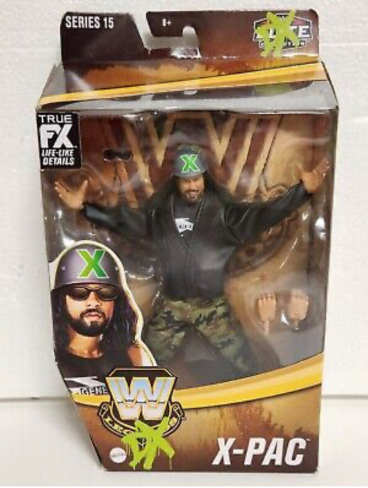 WWE Legends X-Pac Action Figure True FX Life Like Details - New