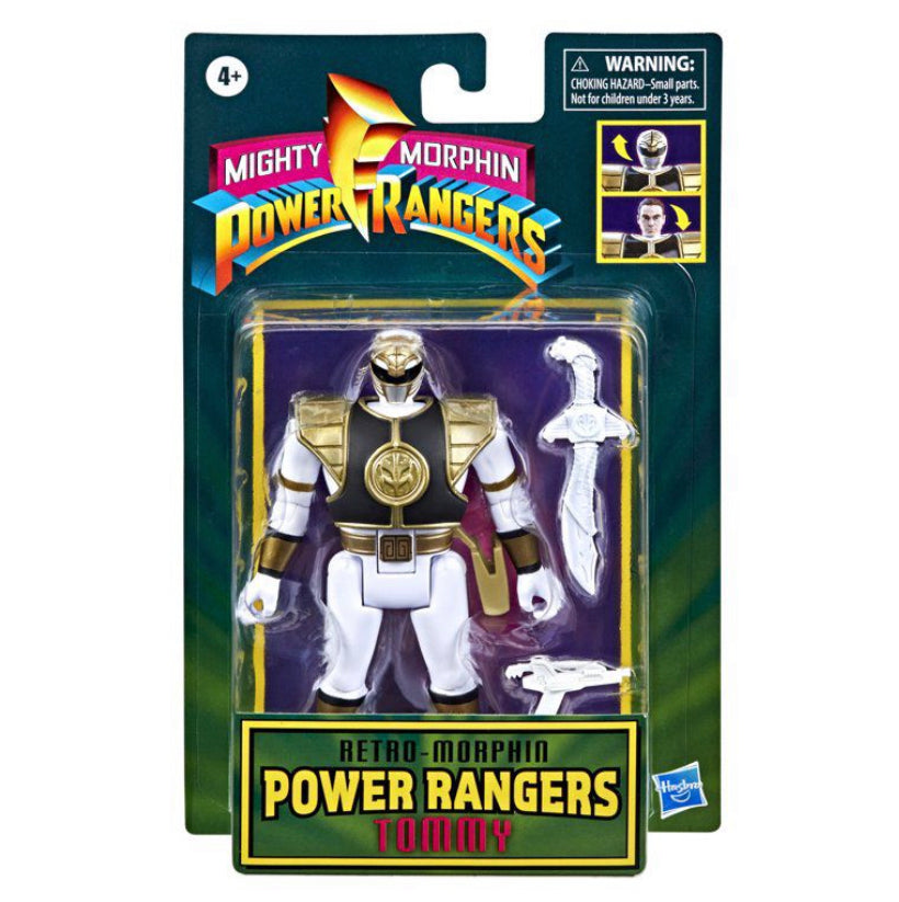 New!  Mighty Morphin Power Rangers Retro Morphin Power Rangers Tommy