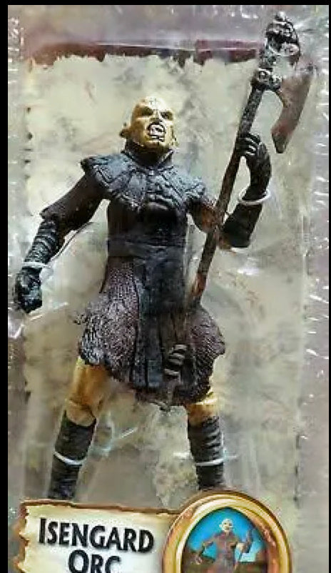 New!! Toy Biz Isengard Orc Lord of The Rings Trilogy Figure