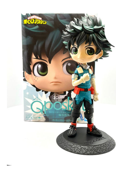 New!! Qposket BanDai Funimation Izuku Midoriya My Hero Academia Figure